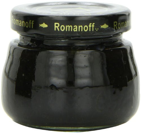Romanoff Caviar Black Lumpfish, 2 oz