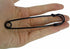 BESTCYC 10pcs Black Safety Pins Extra Large 10.1cm x 22mm Heavy Duty Stainless Steel Safety Pins for Blankets, Skirts, Kilts, Knitted Fabric ,Crafts