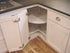 DecoBasics - Lasy Susan - Pie-Corner Cabinet Corner Cabinet Door Hinge Hinges Kit (135 Degree - 1 Pair (2 Hinges))
