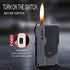 Morisk Torch Lighter Switchable Soft / Jet Flame, Butane Pipe Lighter Refillable with Lockable Function, Cool Foldable Lighters Unique Gift for Men(Butane Not Included)