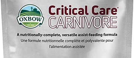 Oxbow Animal Health Critical Care, Carnivore, 70 Gram Bag