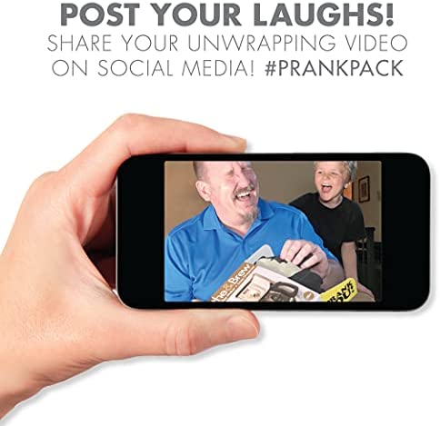 Prank Pack, Toilet Meadow Prank Gift Box, Wrap Your Real Present in a Funny Authentic Prank-O Gag Present Box | Novelty Gifting Box for Pranksters