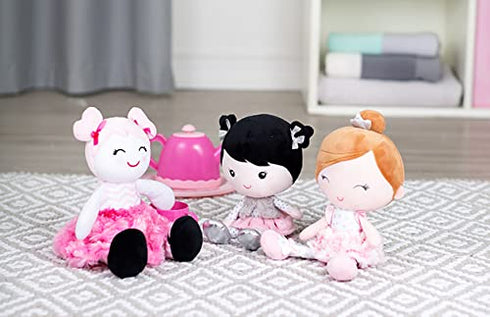 Baby Starters Plush Snuggle Buddy Baby Doll, Soft Annette Doll