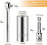 Gifts for Men-Universal Socket Tool Set, (7-19mm)Ratchet Super Socket Wrench With Power Drill Adapter, Christmas Stocking Stuffers for Men Women Dad Him Husband Boyfriend Cool Gadgets Birthday Gift
