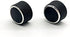 Kerman 2 PC Rear Radio Audio Volume Control Knob Dial Tuner for 07-13 Chevy Tahoe Chevrolet Silverado GMC Acadia Sierra Denali Yukon GM 22912547 Radio Repair Kit Replacement Button.