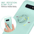 BENTOBEN Samsung Galaxy S10e Case, Slim Silicone Soft Rubber with 360° Ring Holder Kickstand Car Mount Supported Shockproof Bumper Protective Case Cover for Samsung Galaxy S10e 5.8" (2019), Mint Green