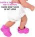 Click N' Play Baby Girl Doll Caring and Feeding Accessories Set (Doll not Included), Pink