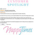 Nappy Times Baby Gender Reveal Party Supplies 2x Pink OR 2x Blue Fillable Gender Reveal Confetti Cannon | Easy to Set Up Gender Reveal Decorations with Pink and Blue Gender Reveal Balloons