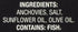 Amore - Italian Anchovy Paste, (2)- 1.6 oz. Tubes