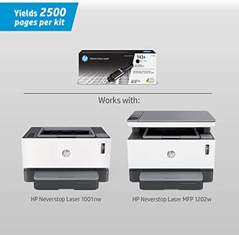HP 143A | W1143A | Toner | Black Reload Kit