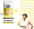 Ginger Shots with Turmeric - 80 Shots - Curcumin, Cayenne Pepper & Vitamin C - No Sugar - Ginger Powder Drink