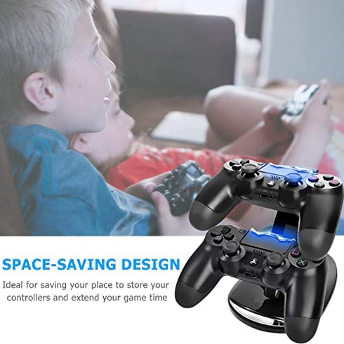 Megadream Controller Charger for PS4/PS4 Pro/PS4 Slim DualShock 4 Controller Charging Station