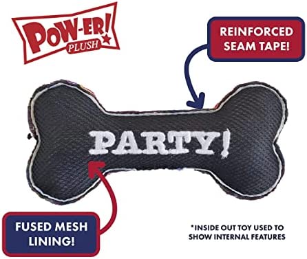 Lulubelles Power Plush | Taco Tuesday (Large) | Cinco de Mayo Dog Toy with Squeaker | Funny Dog Gift | Fun, Durable, and Safe | Huxley & Kent Squeaky Dog Toys