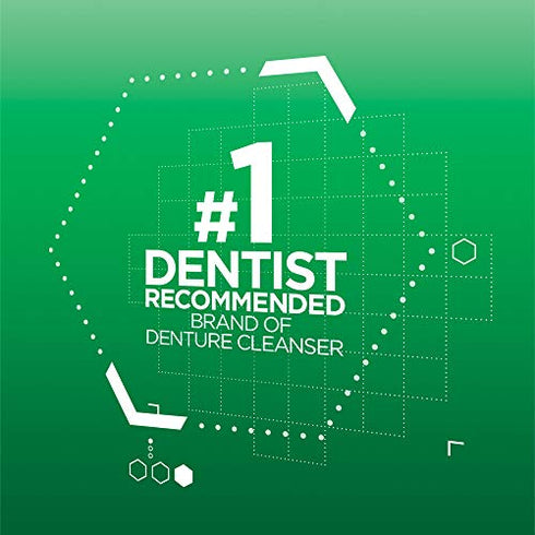 Polident Smokers Antibacterial Denture Cleanser Effervescent Tablets - 120Ct