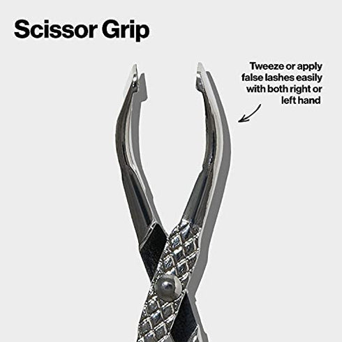 Hair Removal Tweezer by Revlon, PerfecTweeze Scissor Style Tweezers, High Precision Tweezers for Men, Women & Kids ( Pack of 1)