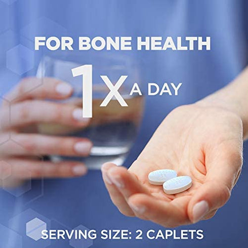 Citracal Slow Release 1200, 1200 mg Calcium Citrate and Calcium Carbonate Blend with 1000 IU Vitamin D3, Bone Health Supplement for Adults, Once Daily Caplets, 185 Count