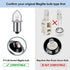 TRLIFE LED Flashlight Bulb DC4-24V, Maglite LED Conversion Kit for 3-16 C&D Cells Maglite Flashlights Torch, P13.5S PR2 3W Maglite Replacement Bulbs 12V 18V Flashlight Maglite Bulb(1 Pack)
