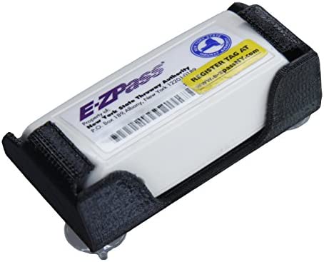Free Thought Designs Toll Transponder Holder for New I-Pass and EZ Pass 3 Point Mount (2 Pack)