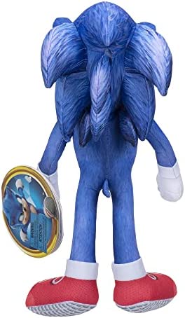 Sonic the Hedgehog Plush Sonic 2 Movie 13" Talking Sonic Plush