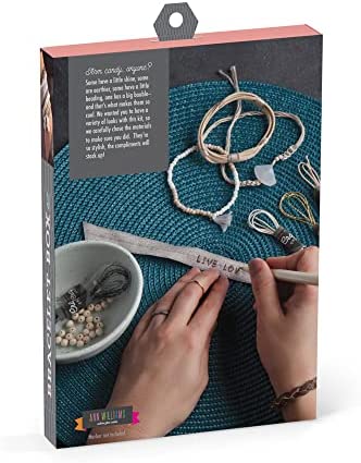 Craft Crush Bracelet Box: Neutrals -- Makes 9 Amazing Bracelets -- Ages 13+