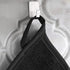 Ritz Premium Terry Pot Holders & Hot Pads (2-Pack), 8.5"x8.25", High Heat Resistance, 100% Cotton, Black