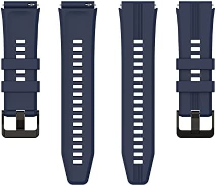 Replacement Silicone Bands Compatible with Samsung Gear S3 Frontier/Gear S3 Classic/Galaxy Watch3 45mm/Galaxy Watch (46mm) SM-R800 Smartwatch Soft Sport Bracelet Strap Band for Gear S3 Watch