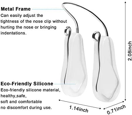 FERNIDA Silicone Nose Shaper Lifter Nose Uplifting Magic Clip Nose Bridge Straightener Corrector Slimmer for Wide Noses
