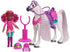 Just Play Winner's Stable Doll and Horse 11-Piece Set, 5-Inch Madison Articulated Small Doll & 7-Inch Huntley Articulated Horse, Kids Toys for Ages 3 Up, Basket Stuffers and Small Gifts