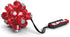 STKR Concepts Magnetic Light Mine Hands - Free Task Light Stocking Stuffer - 3 - Pack, Red