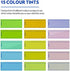 15 x Studyteq Professional Dyslexia Colored Reading Overlays and Rulers + Protective Case | Reading Tracking Rulers for Visual Stress, Dyslexia, Irlens Syndrome, and ADHD