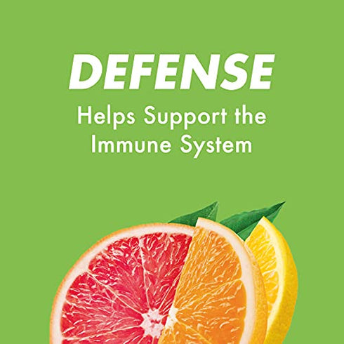 HALLS Defense Assorted Citrus Vitamin C Drops, Dietary Supplement Drops, 30 Drops