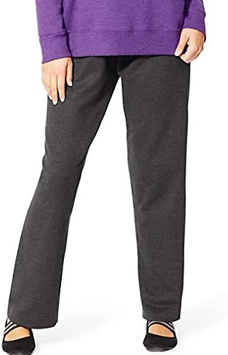 JUST MY SIZE Women's Plus-Size EcoSmart Sweatpants-Petite Length