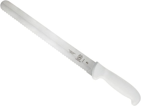 Mercer Culinary Ultimate White, 11 Inch Slicer Wavy Edge