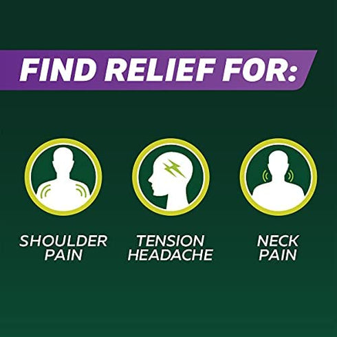 Excedrin Tension Headache Relief Caplets Without Aspirin for Head, Neck and Shoulder Pain Relief - 100 Count