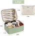 Pocmimut Makeup Bag Cosmetic Bag for Women Cosmetic Travel Makeup Bag Large Travel Toiletry Bag for Girls Make Up Bag Brush Bags Reusable Toiletry Bag(Green)