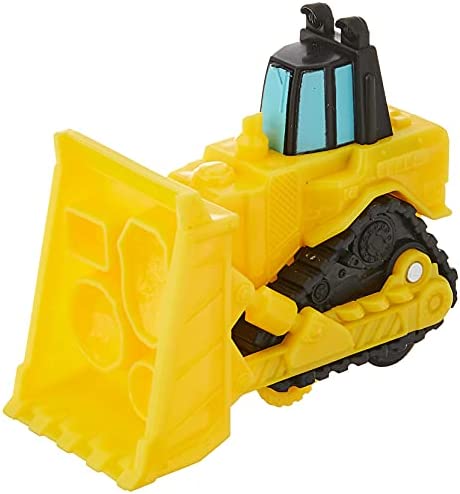 Play-Doh Wheels Mini Bulldozer Toy with 1 Can of Non-Toxic Stone Colored Buildin' Compound