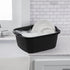 18 Quart Sterilite Black Dishpan