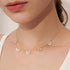 SUNXN Butterfly Necklace Dainty 18K Gold Butterfly Choker Pendant Necklace for Women Daughter Jewelry Birthday Gifts (Gold)