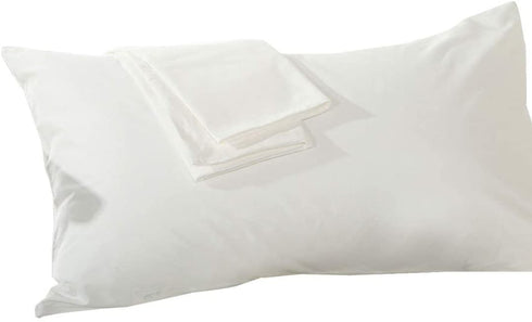 Body Pillowcase 21x60 White Solid Non-Zipper Closer Pillow Cover 1-Pieces Pillow Case 100% Egyptian Cotton 500 Thread Count Body Pillow Cover 21x60 Envelop Closer