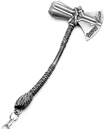 365Home 2-Pack Hammer Keychain and Axe Keychain, Cool Gifts for Men, Husband, Boyfriend