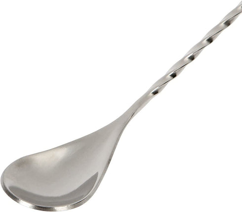 A Bar Above Extra Long 17? Bar Spoon Set of 2 Stainless Steel Cocktail Stirrer Bar Set for Mixing Glass or Shaker Spiral Handle Drink Stirrer Bar Supplies Professional Drink Mixing Spoons