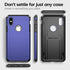 ImpactStrong Compatible with iPhone X Case/iPhone Xs Case, Heavy Duty Dual Layer Protection Cover Heavy Duty Case Designed for iPhone X/Xs 5.8 inch (2018) - Navy Blue