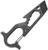 CRKT Pryma Stainless Steel Multitool: Compact and Lightweight EDC Metal Multi-Tool with Pry Bar, Hex Wrench, Bottle Opener, Glass Breaker, and Carabiner 9011