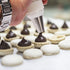 Kasmoire 9 Pcs Round Piping Tip ,Macaron Piping Tip ,Cake and Cookie Decorating Plain Tube Set