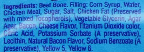 Redbarn Small Filled Bone (Cheese n' Bacon, 1 Bone)