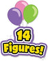 Disney Doorables Countdown to Birthday Calendar, Collectible Blind Bag Figures, Officially Licensed Kids Toys for Ages 3 Up, Gifts and Presents, Amazon Exclusive