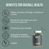 Pure for Men Multivitamin for Men | Energy & Stress Support, Strong Bones, Rich in Antioxidants & Minerals | Vitamin A, Vitamin B, Vitamin C, Vitamin D, Magnesium, Calcium & More | 120 Capsules, Vegan