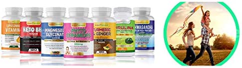 Magnesium Glycinate 400mg 180 Tablets - Maximum Strength, Healthy Relaxation, Muscle Function & Bone Support, Non-Laxative - Non GMO, Gluten Free