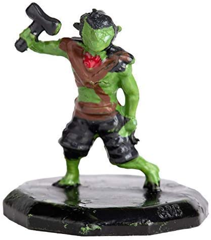 28 Painted Fantasy Mini Figures- All Unique Designs- 1" Hex-Sized Compatible with DND, D&D Dungeons and Dragons, Pathfinder, and RPG Tabletop Games- Features Goblins, Orcs, Gnolls, Skeletons & More…
