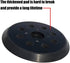 5" Hook and Loop Sander Pad for Ridgid R2600, R2601 Random Orbit Sanders - Replacement for Pad Part Number 300527002 - with Extra Hard Backing